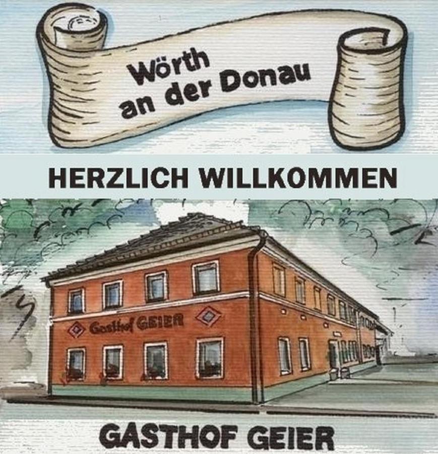 Gasthof Geier เวิร์ท อัน แดร์โดเนา ภายนอก รูปภาพ